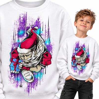 BLUZA ŚWIĄTECZNA TOUCHDOWN SANTA